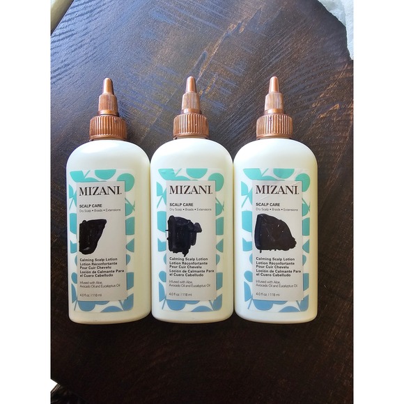 Mizani Scalp Care Calming Lotion Dry Scalp Braids Extensions 3 x 4 oz NEW - Picture 1 of 2